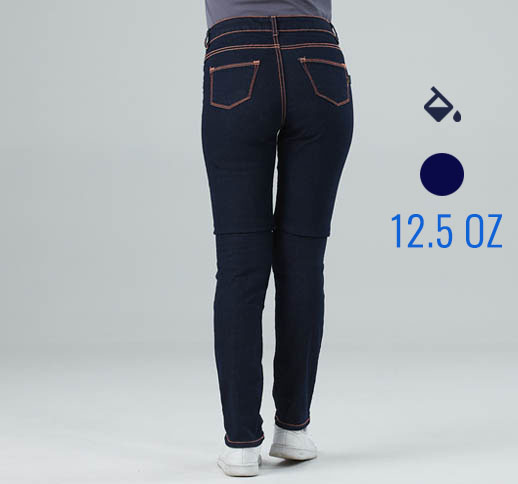 Pantalones de Mezclilla Stretch para dama 12.5 Onzas