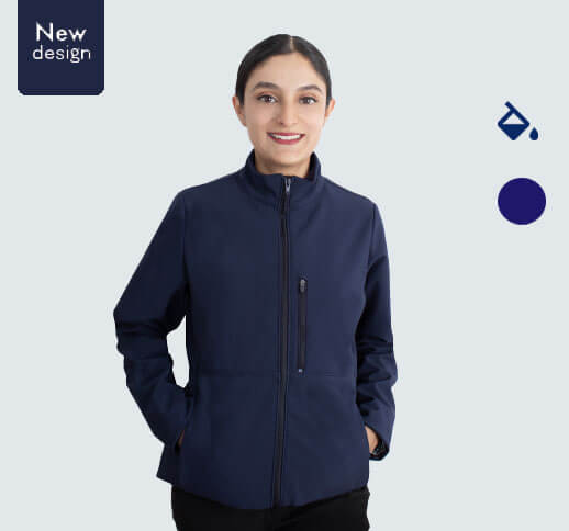 Ripstop Water-Repellent Work Jacket Women